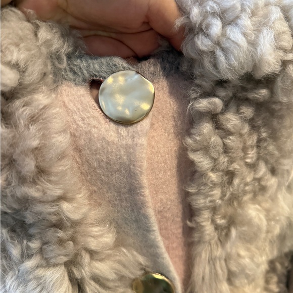 Goat Fur Leather Jacket - Picture 10 of 10